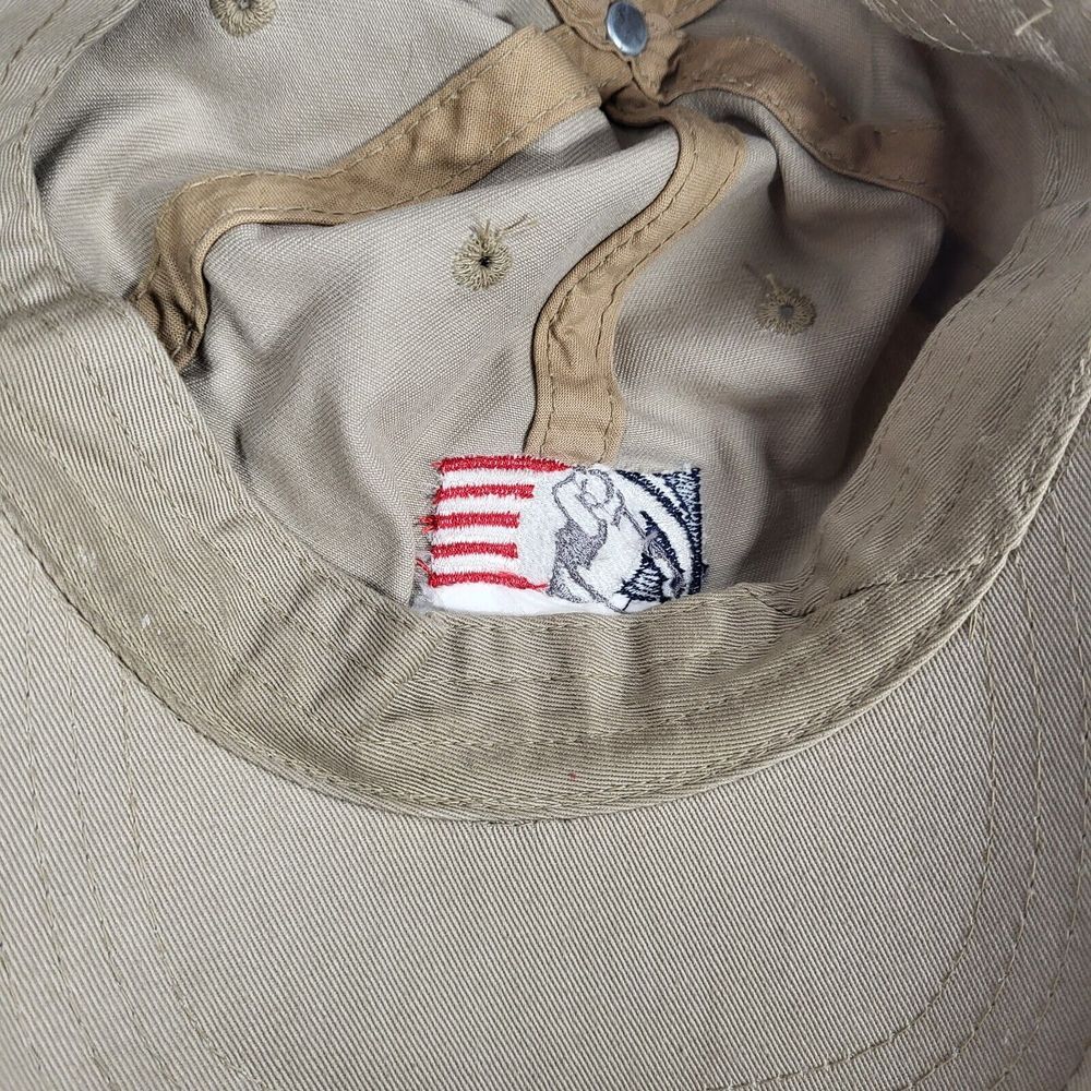 Women in Golf Flag 2000 Women's Imperial Tan Strapback Adjustable Hat - Picture 6 of 7